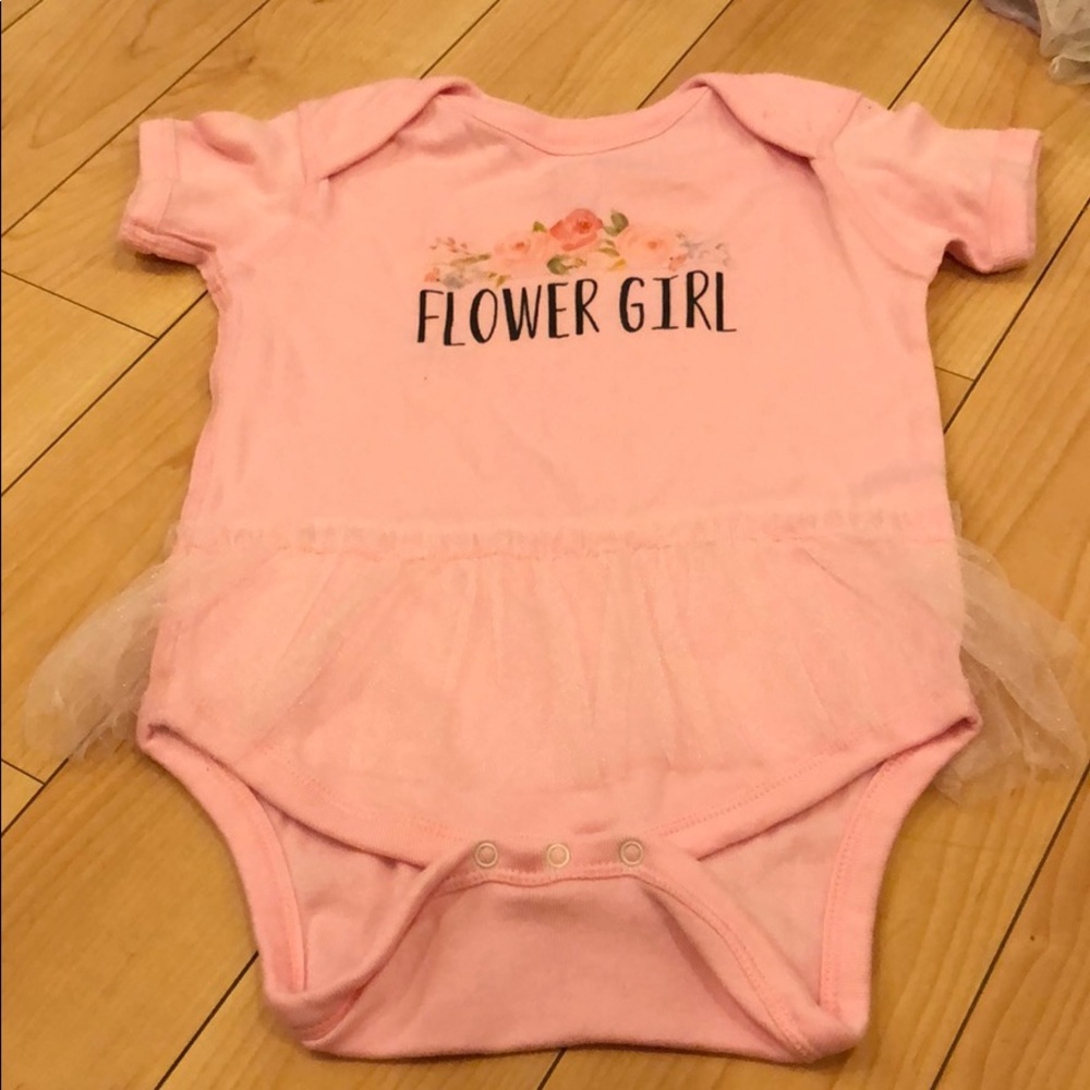 Flower Girl custom Onesie